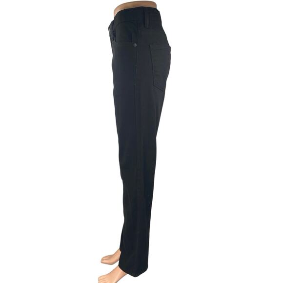 NEW Levi's 502 Women's Black Straight Leg High Waist Denim Jeans Pants Size 29 - Picture 2 of 6